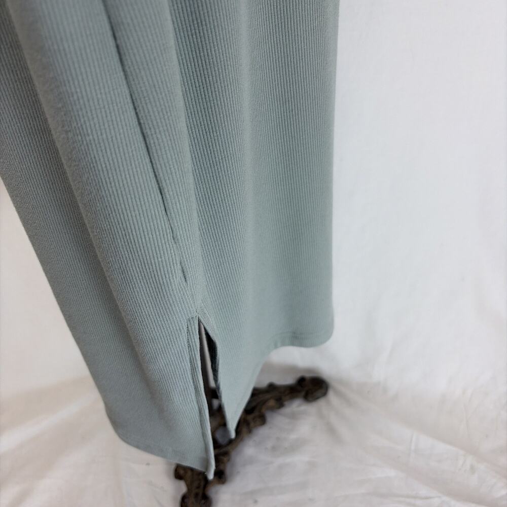 NWT Another Love Dear John Green Ribbed Knit Maxi Tank Dress #0646 Size XL - Picture 5 of 7